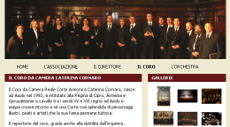 Home page del coro